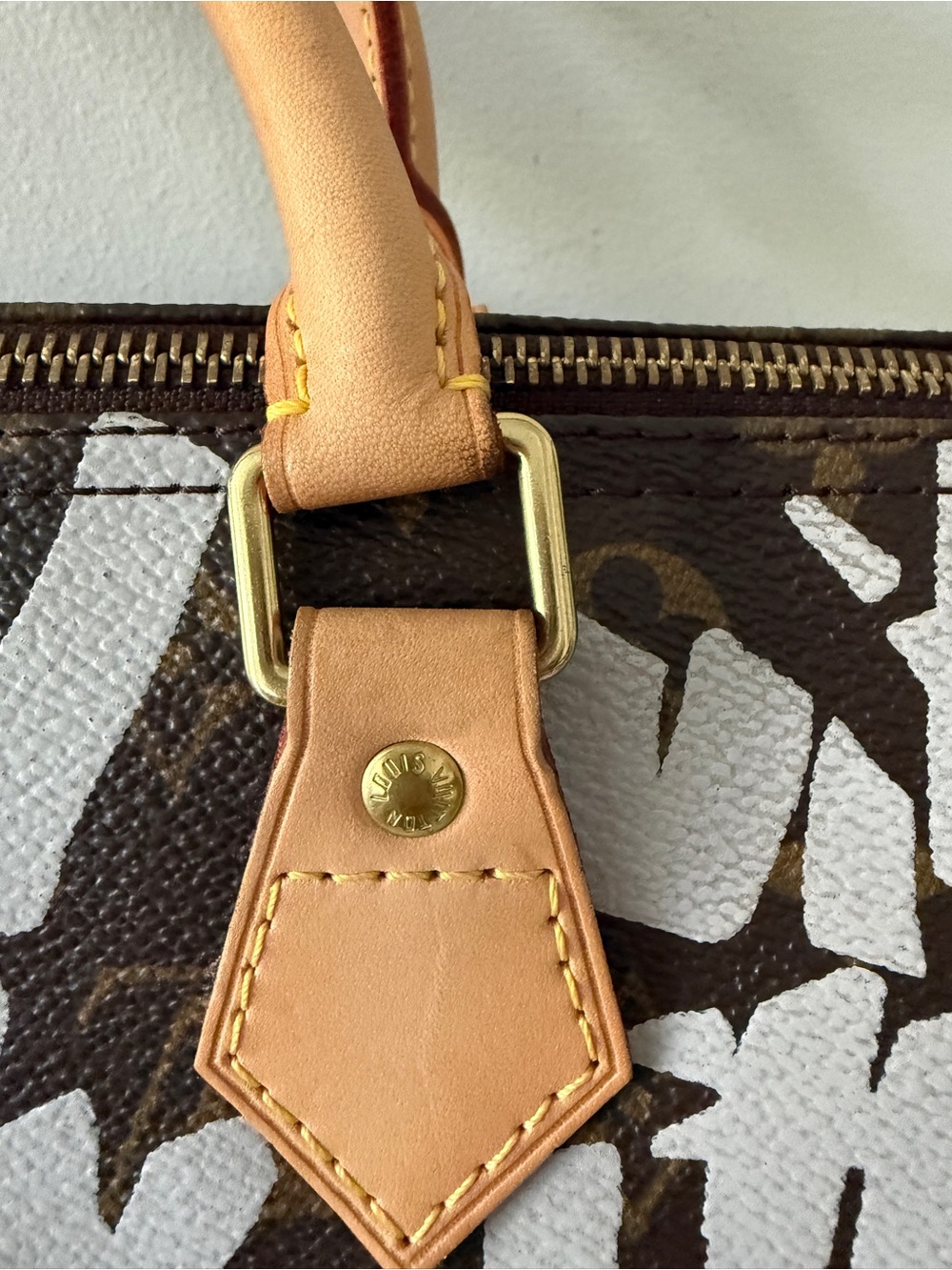 LOUIS VUITTON x Stephen Sprouse Monogram Graffiti Speedy 30 - Handbag Bag - Picture 9 of 13